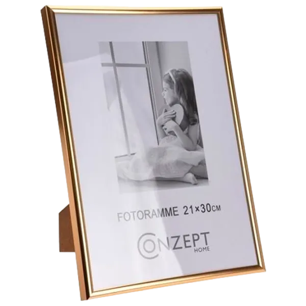Ramă foto Gold 26371 Plastic/ Pe masă/ Dreptunghiular photo 1