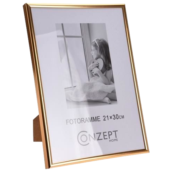 Ramă foto Gold 26371 Plastic/ Pe masă/ Dreptunghiular photo 1