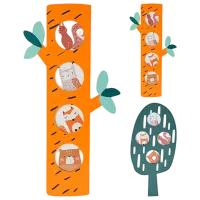 Фоторамка Kids 26389 Пластик/ На стене/ Прямоугольная