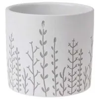 Ghiveci pentru flori ProGarden 46658 White/ Ceramică/ Pe pervaz