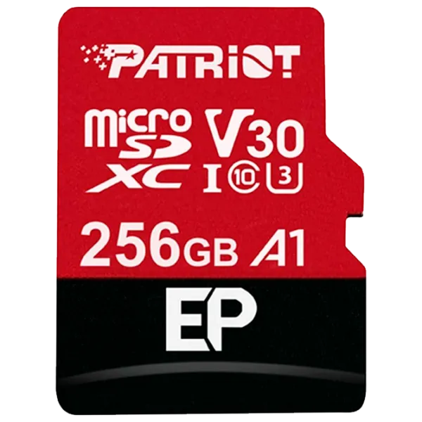 Card memorie Patriot V30 A1 256 GB MicroSD/ Class10 photo 1