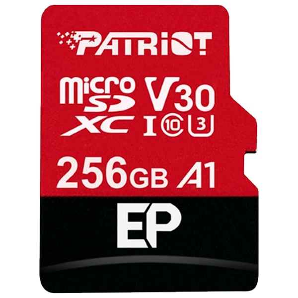 Card memorie Patriot V30 A1 256 GB MicroSD/ Class10 photo 1