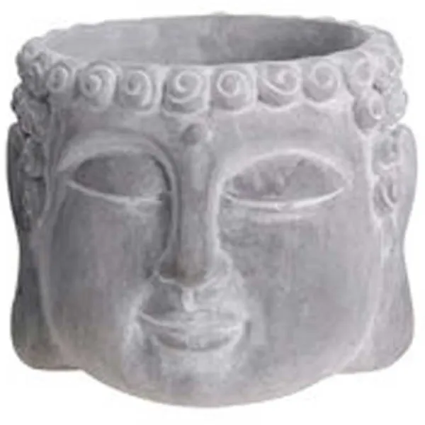 Ghiveci pentru flori NVT Buddha Gray/ Ceramică/ Pe pervaz photo 1