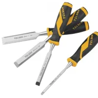 Set dălți Tolsen 25384 Pentru lemn/ 6, 13, 19, 25 mm/ Plată