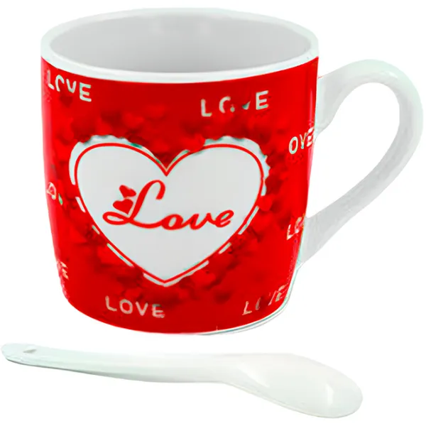 Кружка Sf.Valentine Love 210 мл/ Керамика/ Разноцветный photo 1
