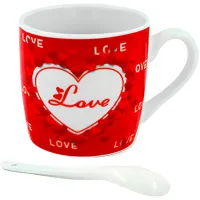 Кружка Sf.Valentine Love 210 мл/ Керамика/ Разноцветный