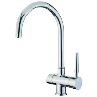 Смеситель для кухни Teka OS 200 Chrome Однорычажный/ поворотный/ Латунь/ Хром