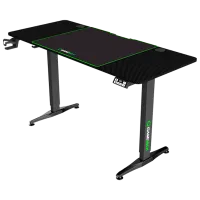 Masă gaming Gamemax D140-Carbon-EC Carbon/ Black