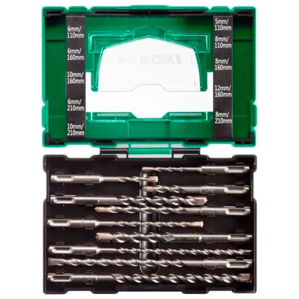 Set de burghie Hikoki 40030030  SDS-plus photo 1