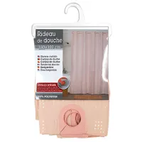 Perdea de duș Tendance Integriranim 200 x 180 cm/ Poliester/ Pink