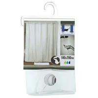 Perdea de duș Tendance Integriranim 200 x 180 cm/ Poliester/ White