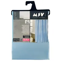 Шторка для ванной MSV 41044 200 x 180 см/ Полиэстер/ Синий