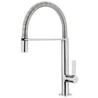 Смеситель для кухни Teka FO 939 Однорычажный/ гибкий/ Латунь/ Хром