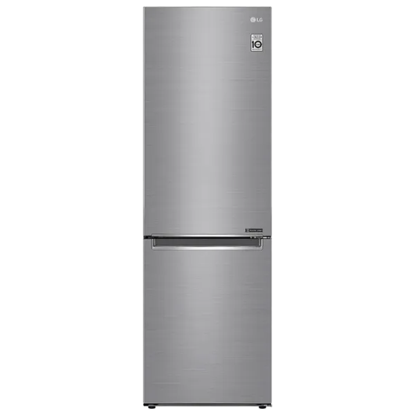 Frigider LG GBB61PZJMN cu congelator jos 374 l / 186 cm / Inox photo 1