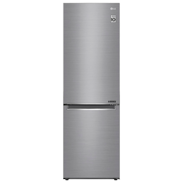 Frigider LG GBB61PZJMN cu congelator jos 374 l / 186 cm / Inox photo 1