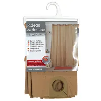Perdea de duș Tendance Integriranim 200 x 180 cm/ Poliester/ Beige