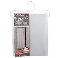 Perdea de duș Tendance Kukica 180 x 120 cm/ Poliester/ White