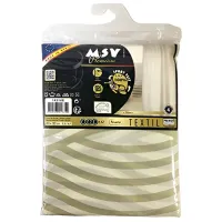 Perdea de duș MSV Sahara 200 x 180 cm/ Poliester/ Beige