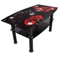 Журнальный столик Magnusplus CT 114 LS  Красный