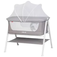 Детская кровать Colibro Lindo 0 месяцев - 9 месяцев/ Серый