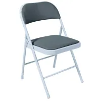 Scaun de birou Magnus M01 Piele artificială/ Gray White