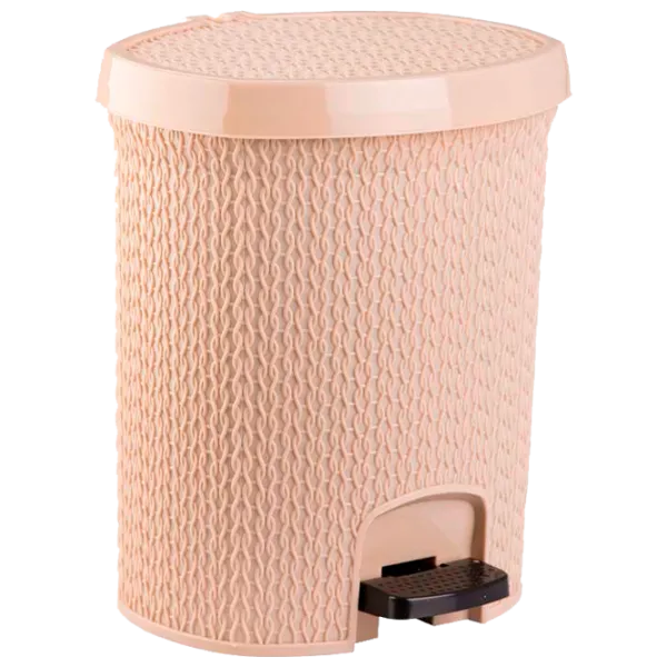 Coș de gunoi Magnus CK 012 10 l/ Plastic/ Beige photo 1