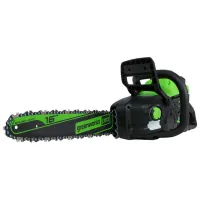 Цепная пила Greenworks GD60CS40 аккумуляторный/ Зелёный