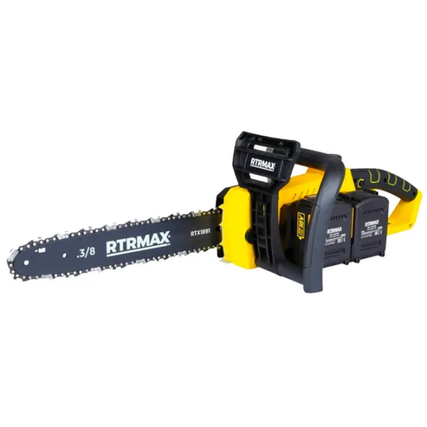 Fierăstrău cu lanţ RTRMAX RTX1891B cu acumulator/ Yellow photo 1