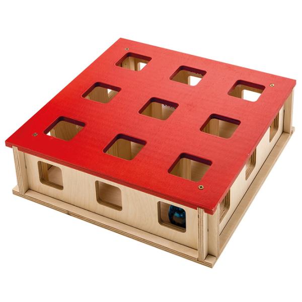 Jucărie educațională pentru pisici Ferplast Magic Box  photo 1 Jucărie educațională pentru pisici Ferplast Magic Box  photo 1