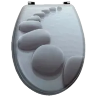 Туалетное сиденье MSV Stone МДФ