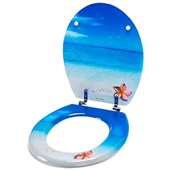 Туалетное сиденье MSV Paradise МДФ photo 1 Туалетное сиденье MSV Paradise МДФ photo 1