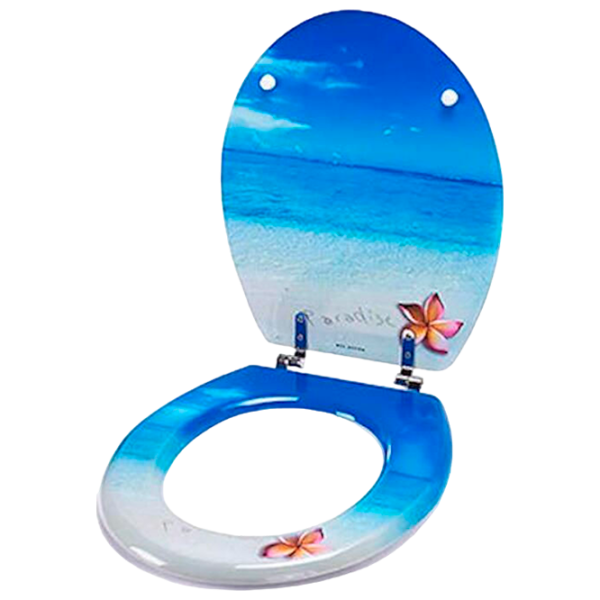 Туалетное сиденье MSV Paradise МДФ photo 1 Туалетное сиденье MSV Paradise МДФ photo 1