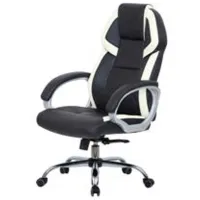 Fotoliu de birou Magnus MC 031 ECO Piele/ Black Beige