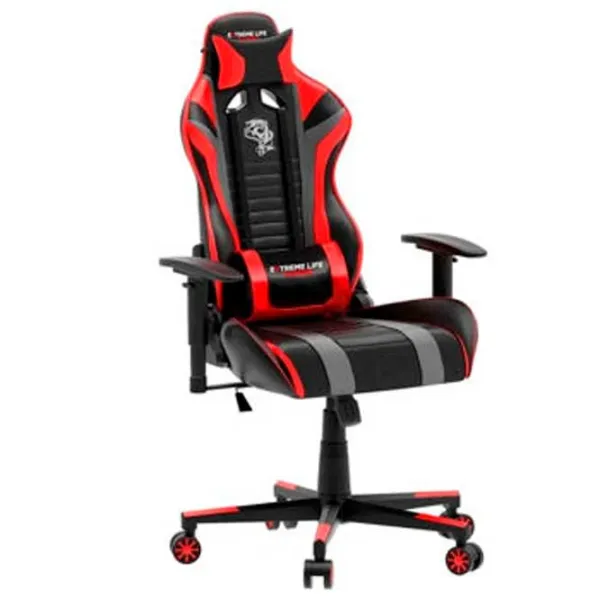 Fotoliu de birou Magnus MC 100-2 ECO Piele/ Red Black photo 1 Fotoliu de birou Magnus MC 100-2 ECO Piele/ Red Black photo 1