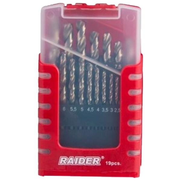 Набор сверл Raider 150682 HSS photo 1 Набор сверл Raider 150682 HSS photo 1