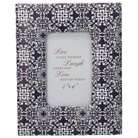 Ramă foto AndreaFontebasso 1760 Riflessi Farah-BL Plastic/ Pe perete/ Dreptunghiular