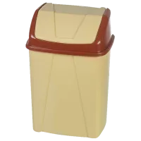 Мусорное ведро Magnus CK 001 9 л/ Пластик/ Коричневый