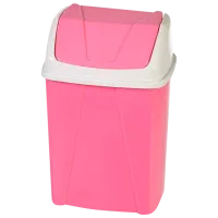 Coș de gunoi Magnus CK 001 9 l/ Plastic/ Pink