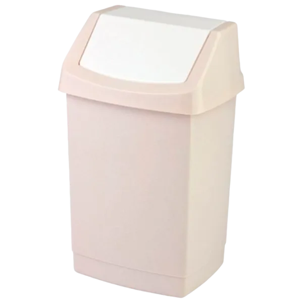 Coș de gunoi Curver Dominik 10 l/ Plastic/ Beige photo 1