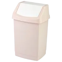 Coș de gunoi Curver Dominik 10 l/ Plastic/ Beige