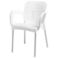 Садовый стул Magnus CT 015A Алюминий/ Пластик/ Белый