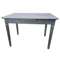 Masă de bucătărie extensibilă Magnus DT M7 PAL/ Gray