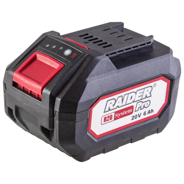 Acumulator pentru instrumente Raider RDP-R20 System Li-Ion/ 6 Ah/ 20 V photo 1