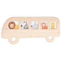 Ramă foto Kids Autobuz Lemn/ Pe perete
