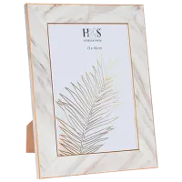 Фоторамка NVT Мрамор Пластик/ На столе/ Прямоугольная