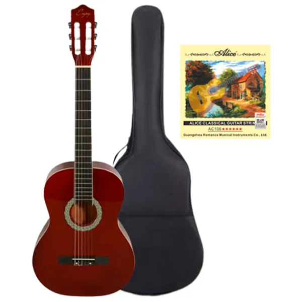Chitară clasică Enjoy Set 5 G3901 CF 4/ 4, Clasică, Brown photo 1