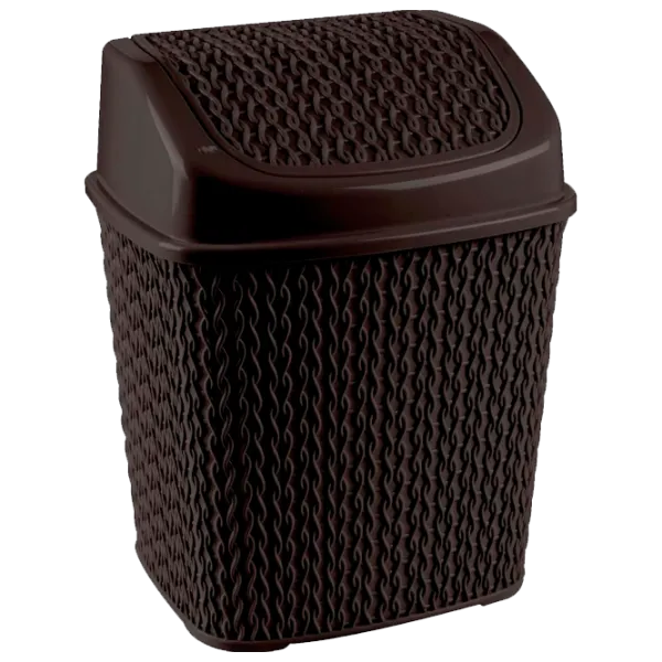 Coș de gunoi Magnus CK 017 6.5 l/ Plastic/ Brown photo 1 Coș de gunoi Magnus CK 017 6.5 l/ Plastic/ Brown photo 1