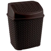 Coș de gunoi Magnus CK 017 6.5 l/ Plastic/ Brown