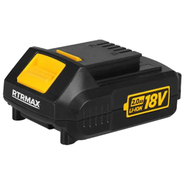 Acumulator pentru instrumente RTRMAX RTX1802 Li-Ion/ 2 Ah/ 18 V photo 1 Acumulator pentru instrumente RTRMAX RTX1802 Li-Ion/ 2 Ah/ 18 V photo 1