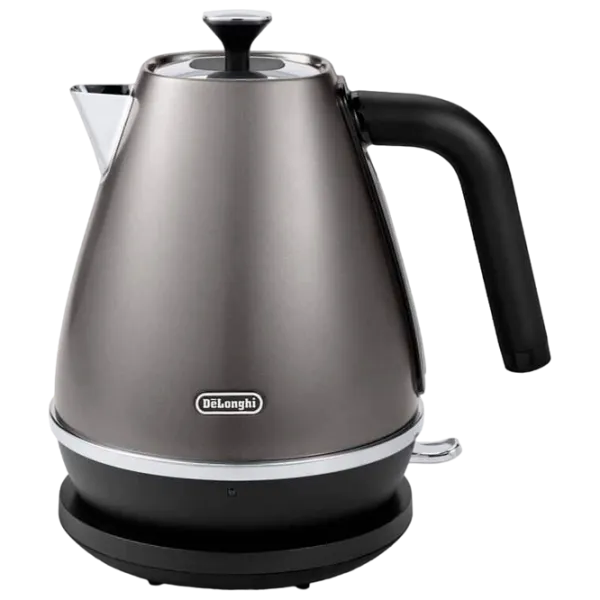 Электрочайник DeLonghi KBIN2001.TB 1.7л / Закрытая спираль / Титан photo 1